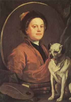 HOGARTH, William Self-portrait (mk08) oil painting picture
